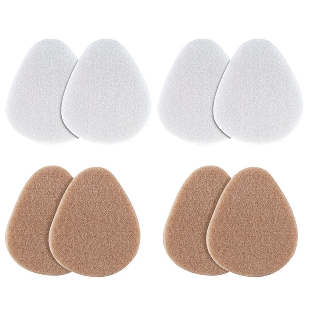 6 Pairs Felt Metatarsal Pads Ball of Foot Cushions for Pain Relief