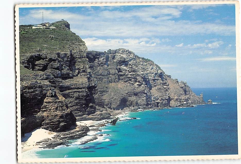 Postcard Cape Peninsula Cape Point South Africa