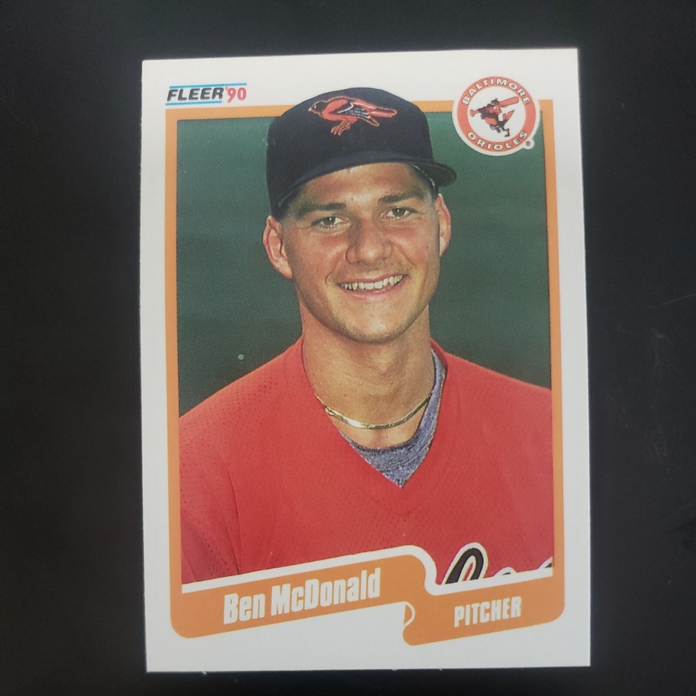 1990 Fleer - #180 Ben McDonald (RC)