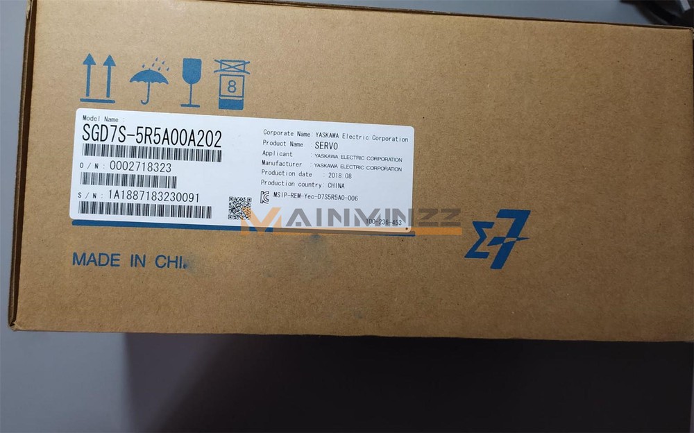 1PCS New Yaskawa Servo Drive SGD7S-5R5A00A202
