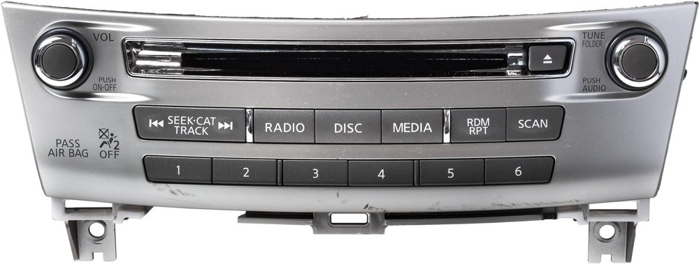 17 - 20 Infiniti QX60 Audio Radio Media Disc Control Switch Panel 253919NJ1A ◆OE
