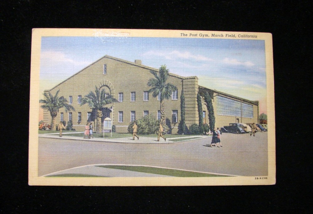 1943 Postcard Linen 