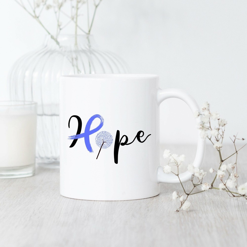 Stomach Cancer Warrior Mug Inspirational Gift for Cancer Fighters