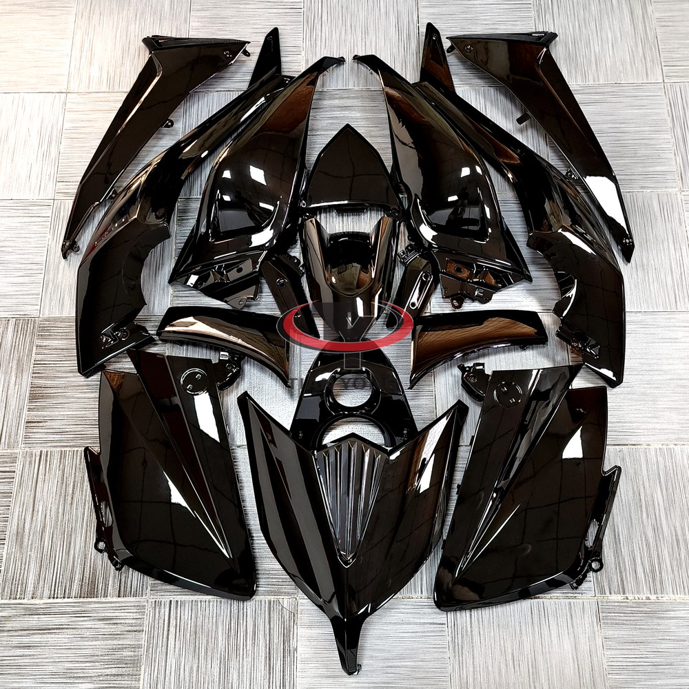 Glossy Black For Yamaha T-MAX530 2015-2016 ABS Injection Bodywork Fairing Kit