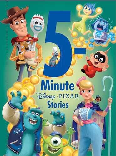 5-Minute Disney*Pixar Stories (5-Minute - Hardcover, by Disney Books - Very Good