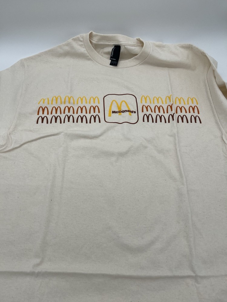 McDonald's 1980’s Style Retro Packaging T-Shirt Tee Size Large L Tshirt New