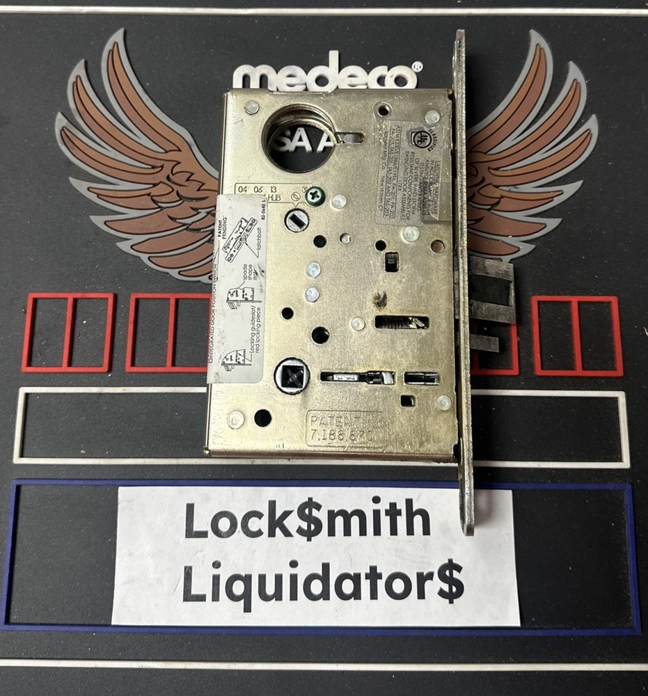 Sargent 8200/7800 Series Mortise Lock Body Face Plate 26d with Adjustable Lock Hub