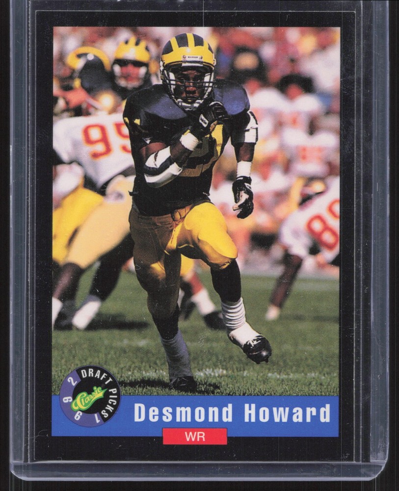 1992 Classic Draft Picks #1 Desmond Howard