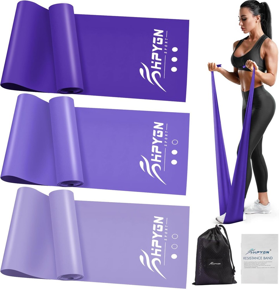 Exercise Bands, Physical Therapy Bands, Pilates Bands, Resistance Bands for S...