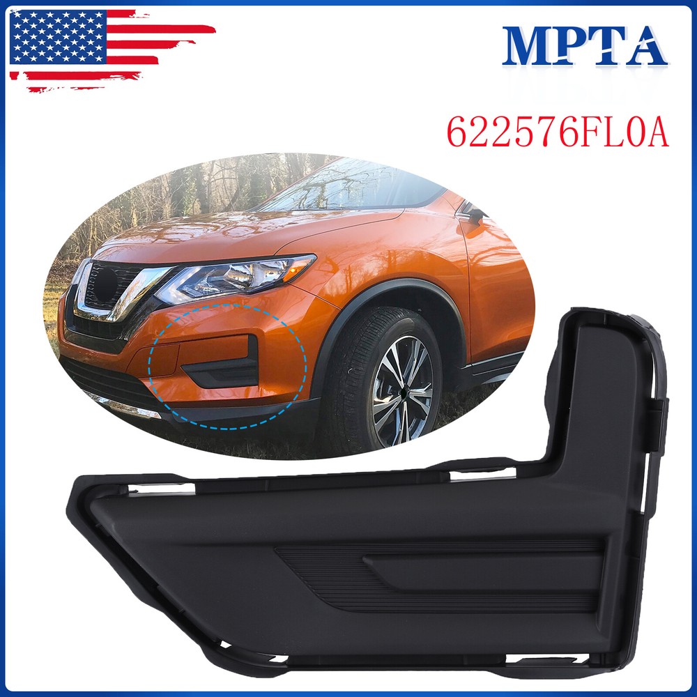 Fog Light Cover Driver Left Side LH Hand For 2017-2020 Nissan Rogue 622576FL0A