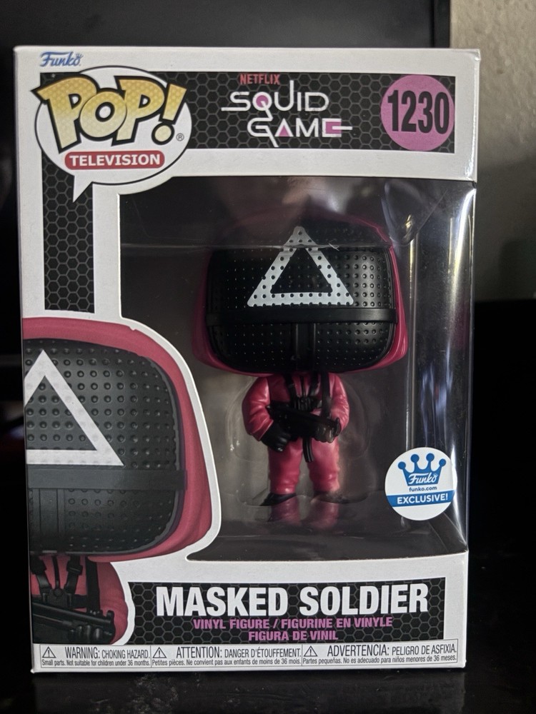 Funko Pop! Vinyl Figure Squid Game - Masked Soldier #1230 Funko Shop Exclusive
