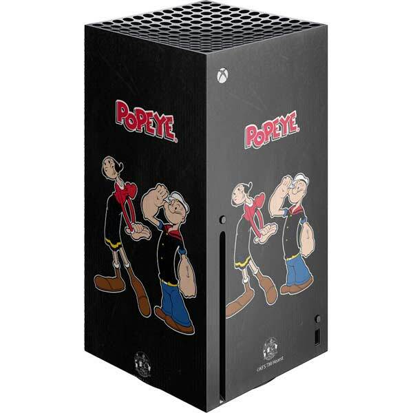 Popeye Xbox Series X Console Skin - Popeye and Olive Oyl