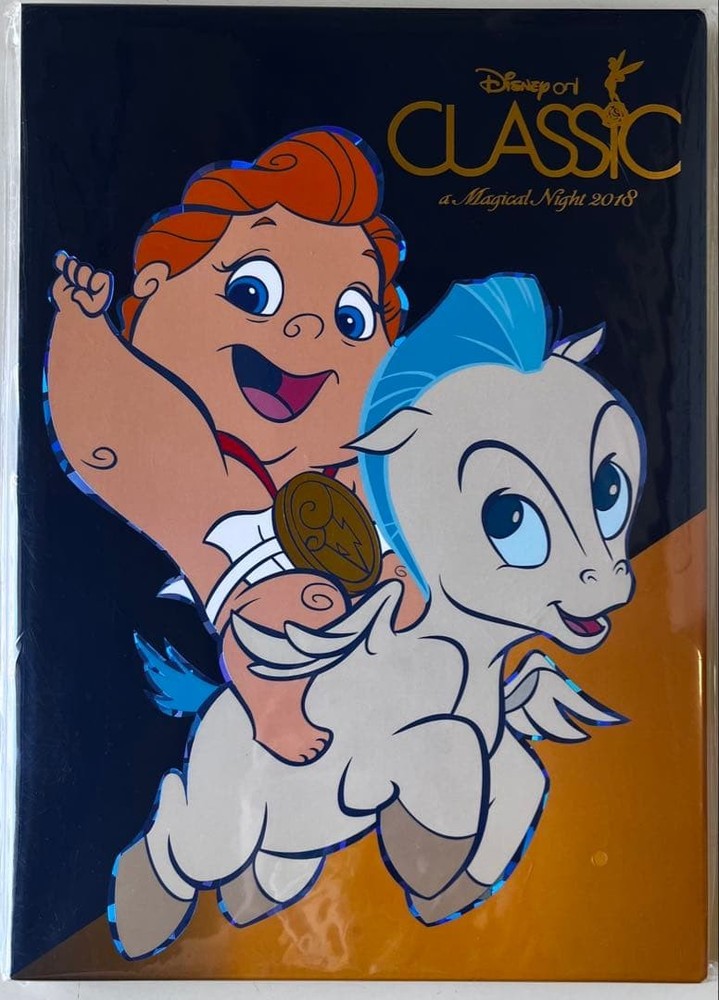 Disney on Classic 2018 Hercules Megara Hades Program Booklet Rare Collectible