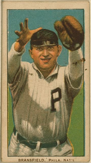 Photo:Kitty Bransfield, Philadelphia Phillies, baseball 1909