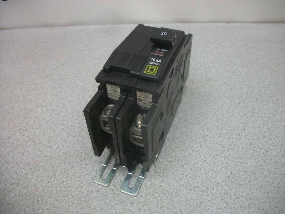 Square D Qou Circuit Breaker Qou230 30Amp 240Volt 2Pole