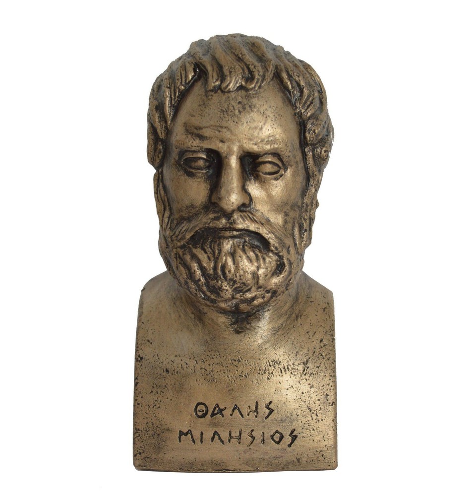 Thales of Miletus bust statue - The First Philosopher - Seven sages of Antiquity