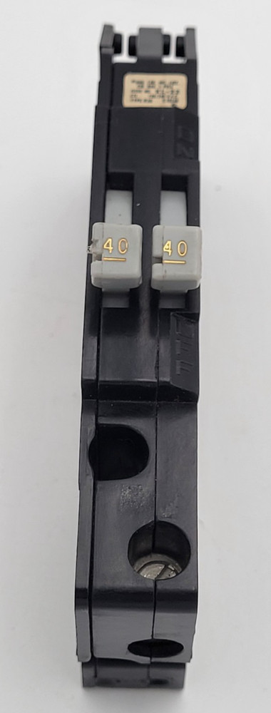Zinsco R38-40 40A 2-Pole Twin Tandem GTE Sylvania 120/240V Circuit Breaker USED