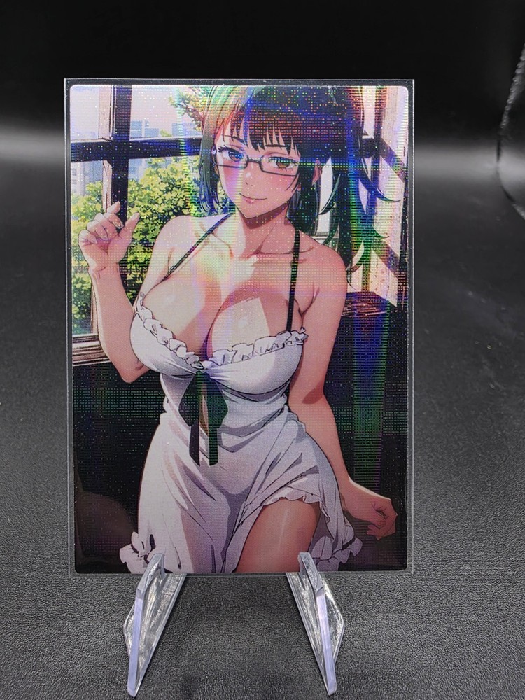 Maki Zenin Jujutsu Kaisen Holographic Anime Collectible Trading Card
