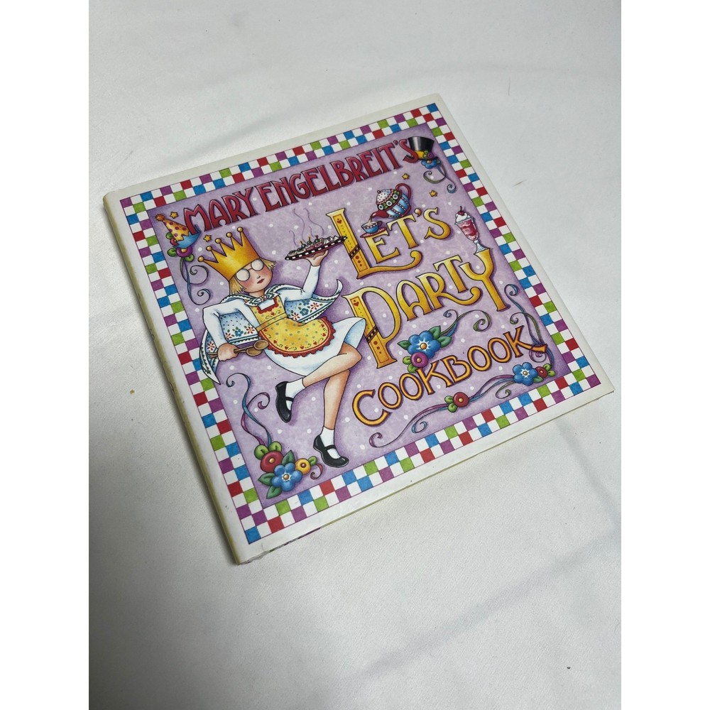 Mary Engelbreit Let's Party Cookbook Hardcover Recipes Illustrations 0740718711