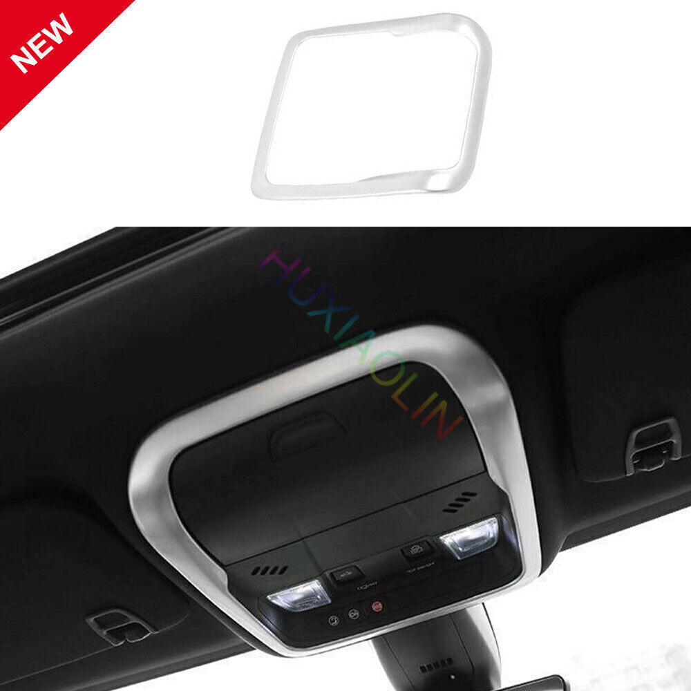 2020-2022 Cadillac XT6 Matte Silver Front Reading Light Lamp Frame Trim 1PCS