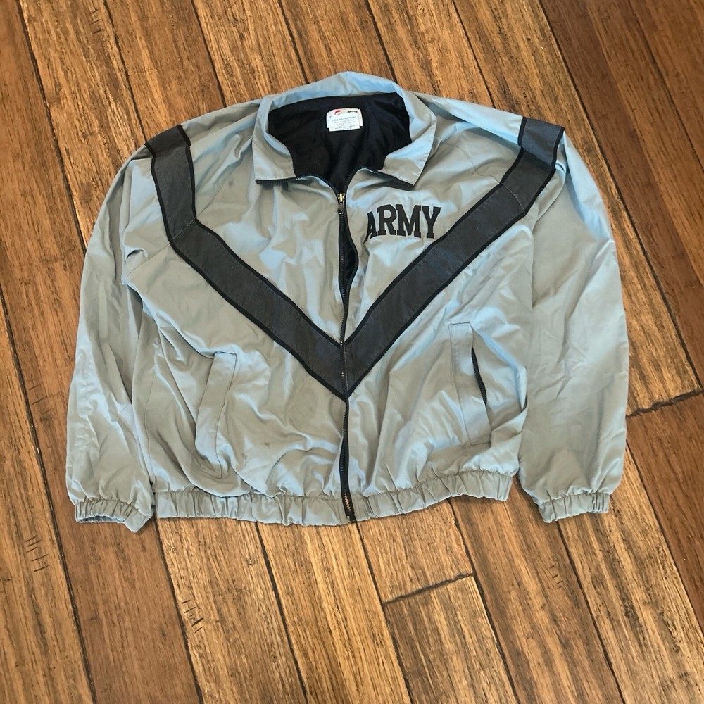 Cool Vintage Army Jacket With Shown Wear And Zipper Works 50% Of The Time
