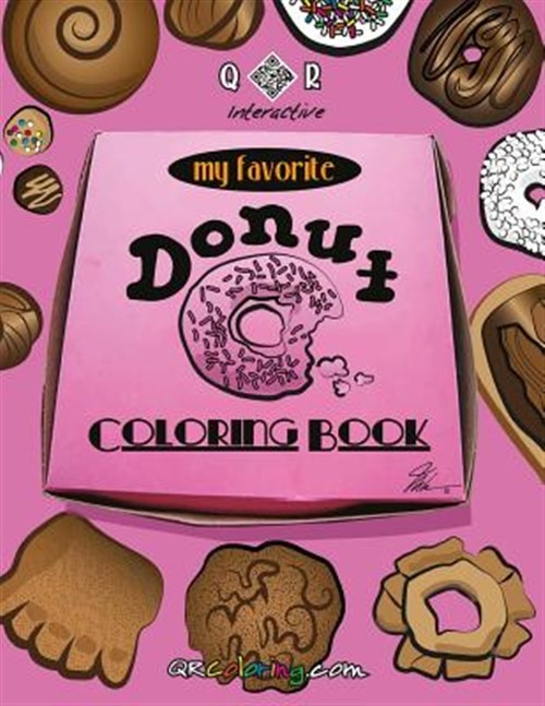 My Favorite Donut Coloring Book, Paperback by Browne, Mike, Like New Used, Fr...