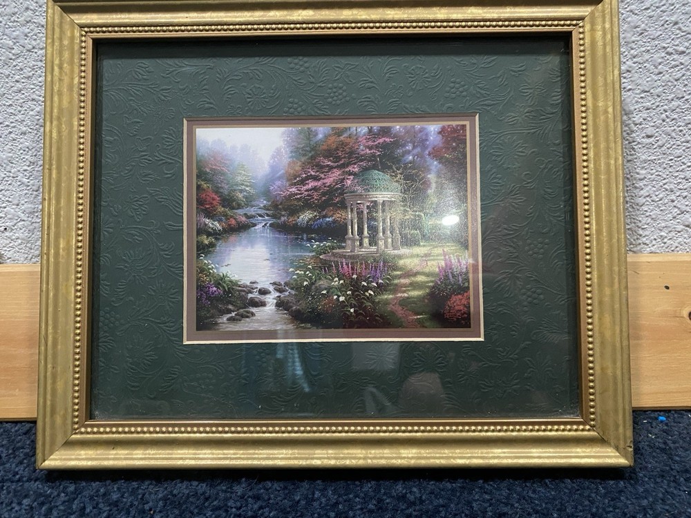 The garden of prayer Thomas Kincaid with certificate authenticity