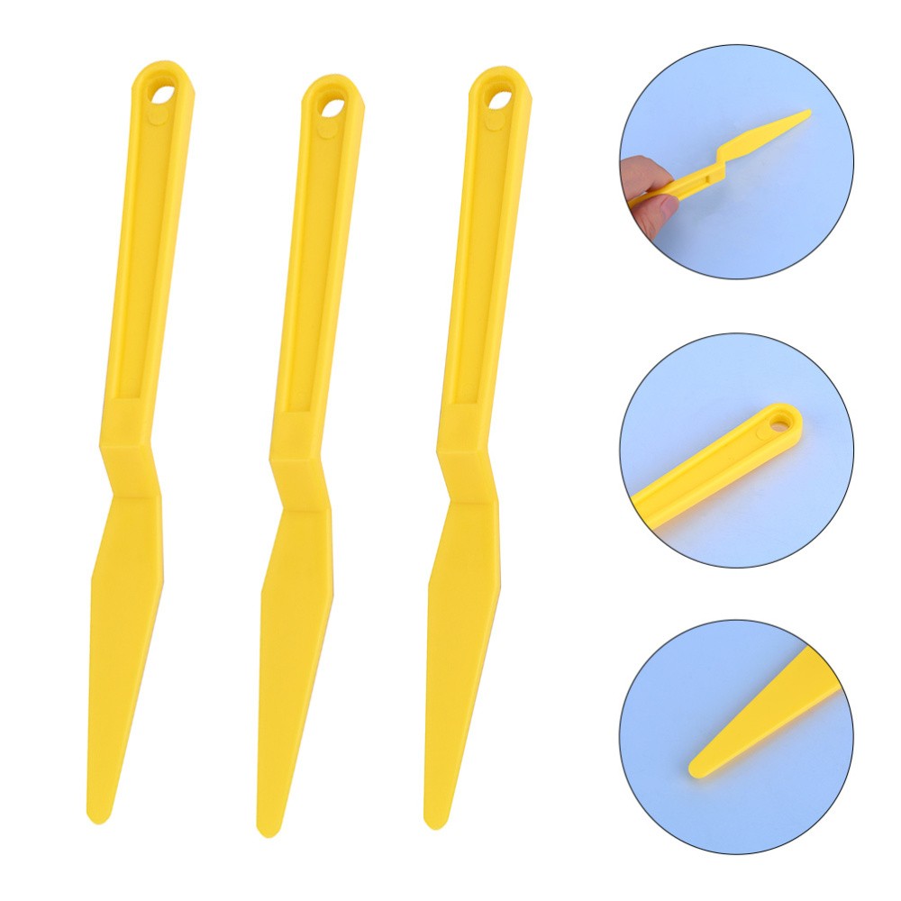3-Piece Vinyl Wrap Squeegee Kit for Car Body Film Installation