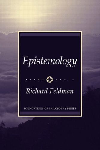 Epistemology by Richard Feldman (2002, Trade Paperback)