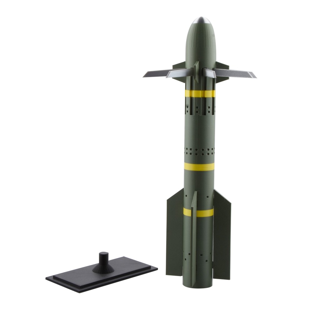 US AGM-114R9X Hellfire Blade Missile 1/4 Scale 38cm PLA 3D Printing Model Gift