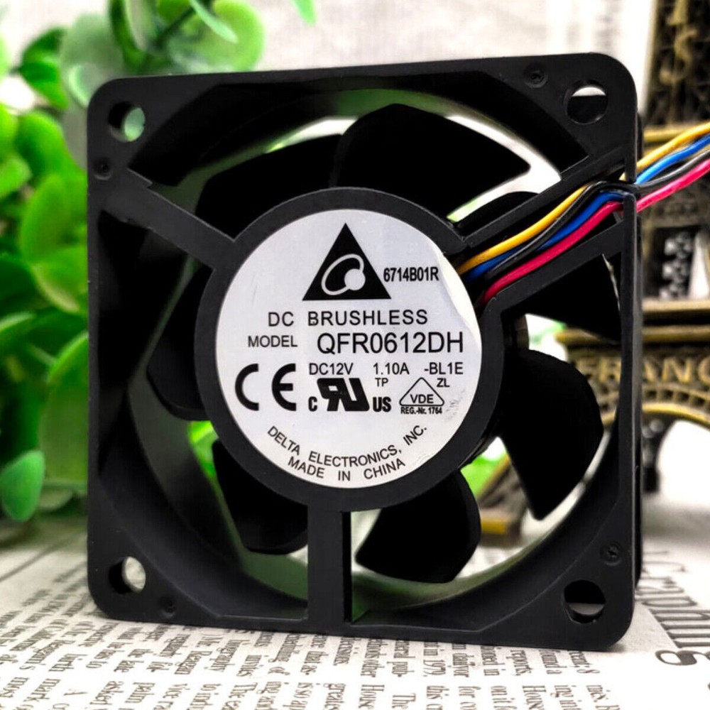 DELTAA QFR0612DH 6025 12V 1.10A 6CM Chassis Cooling Fan High Air Volume