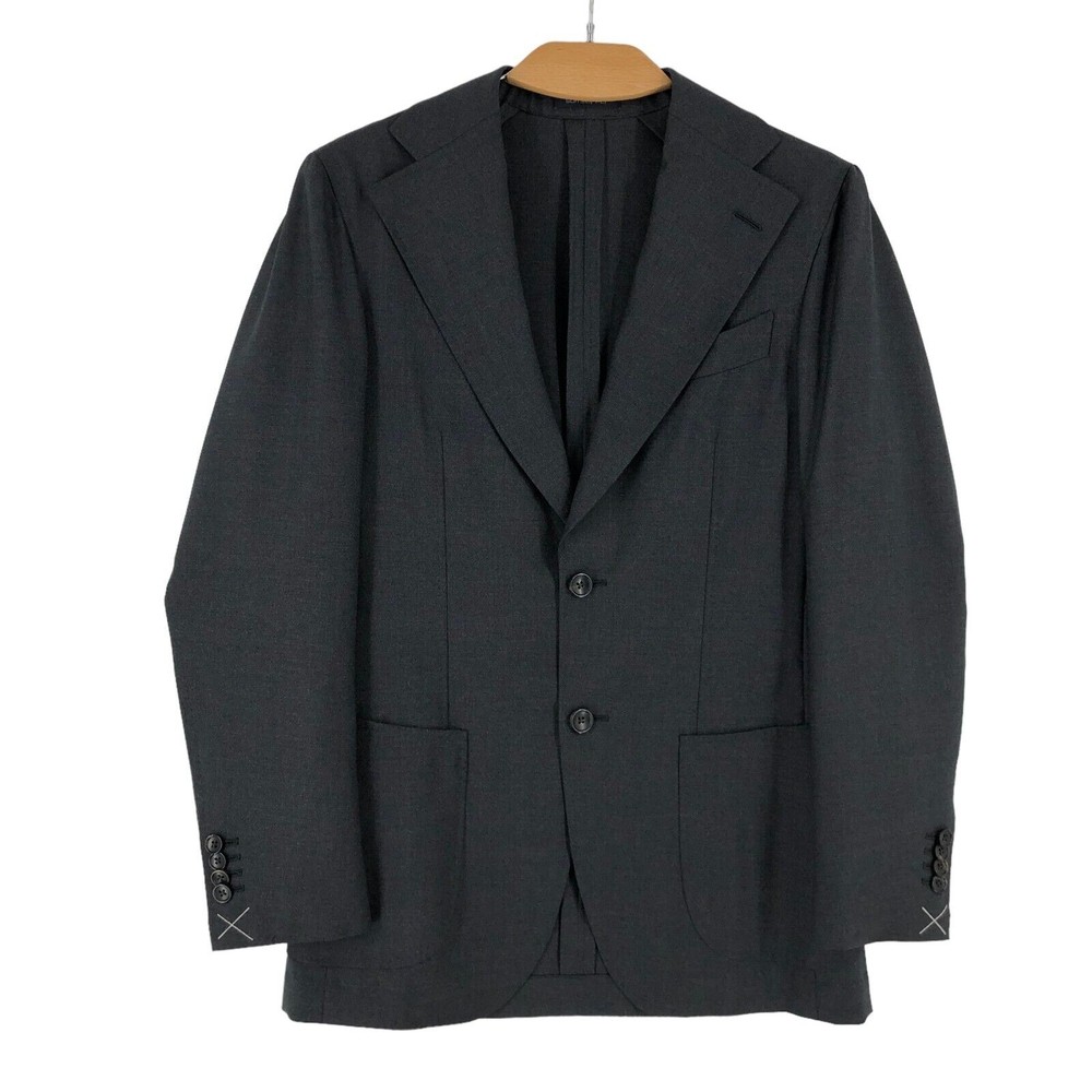 SUITSUPPLY Lazio Wide Lapel Wool Blazer Jacket EU:44 UK:34; US:34S