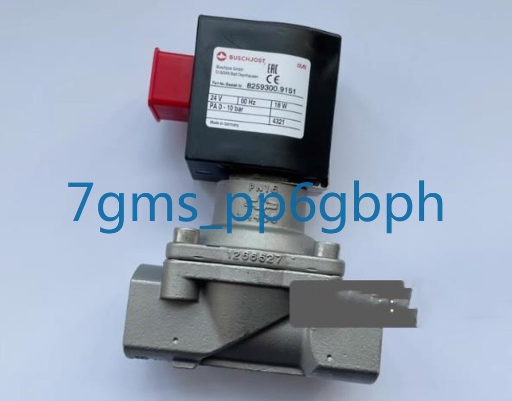 1 PCS NEW 8259300.9151.024.00 BUSCHJOST solenoid valve *yt