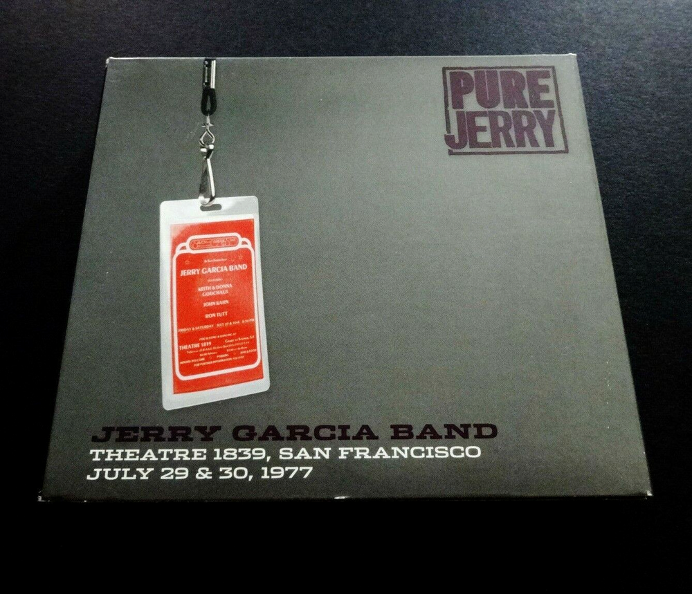Jerry Garcia Band Live 1977 San Francisco 3-CD Set Grateful Dead