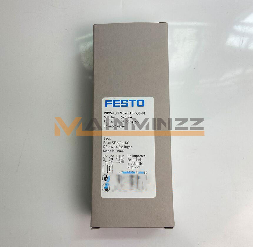 1pcs New Festo VUVS-L30-M32C-AD-G38-F8 575564 Solenoid Valve