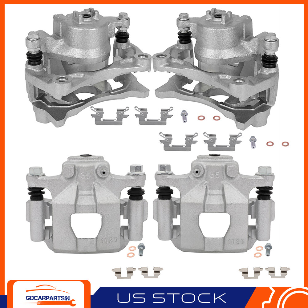 Front & Rear Brake Calipers for 2013-2018 Nissan Altima