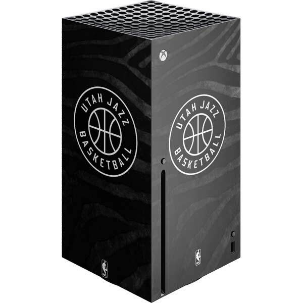 NBA Utah Jazz Xbox Series X Console Skin - Utah Jazz Black Animal Print