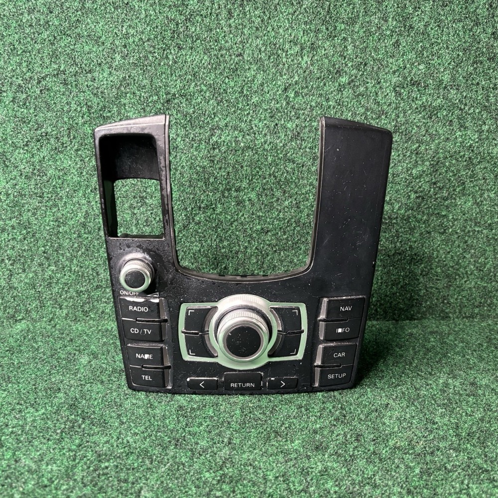 2004-2010 AUDI A8 S8 MMI SWITCH CENTER CONSOLE IDRIVE INFO NAV 4E1919610 OEM