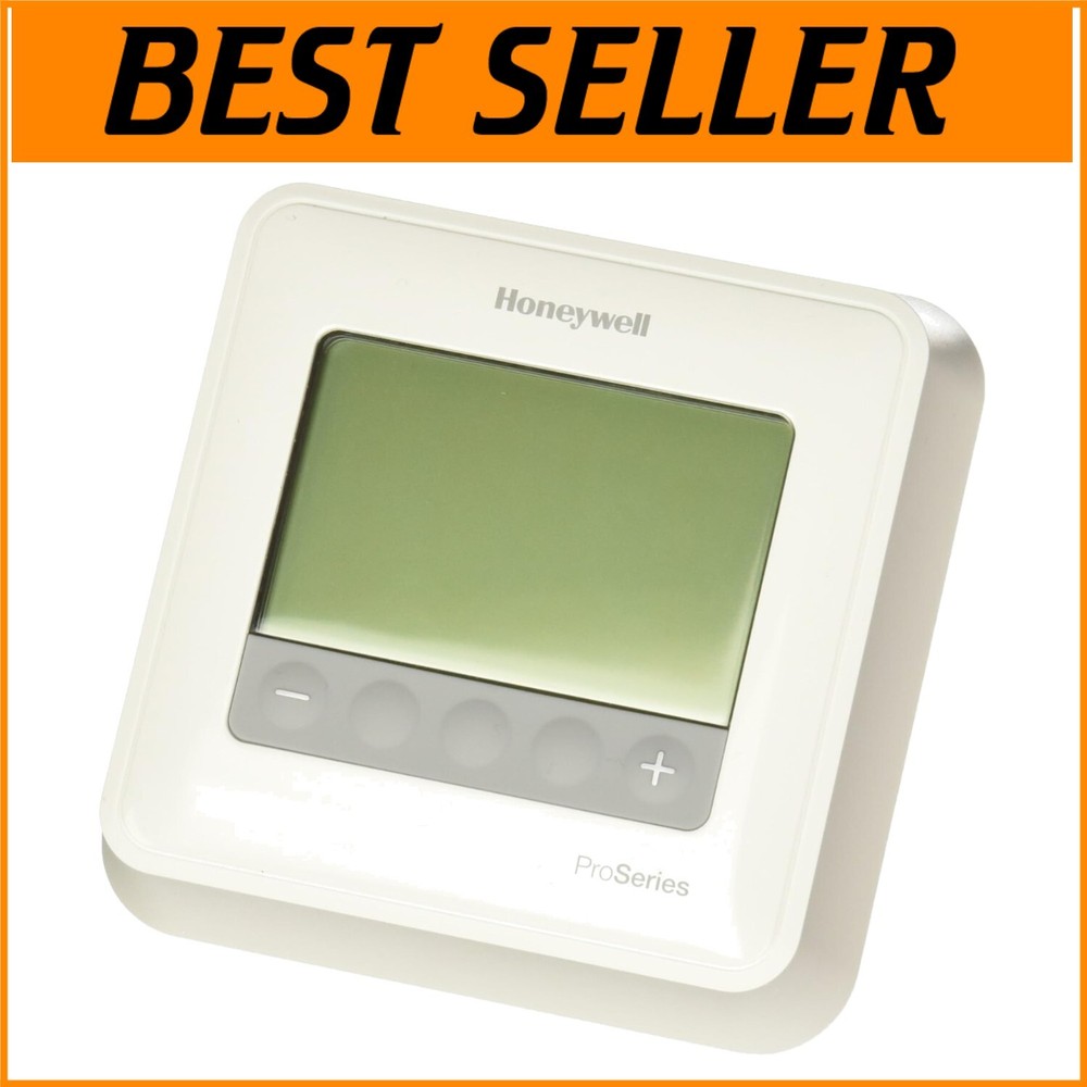 White T4 Pro Programmable Thermostat - 4 Daily Settings for Temperature Control