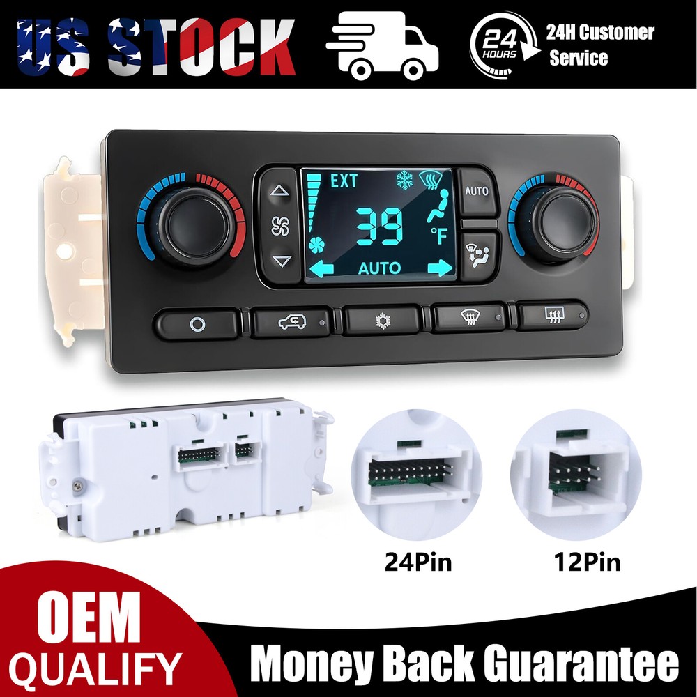 599-211XD Heater ClimateControl AC Module Panel for Chevy GMC Hummer LED display