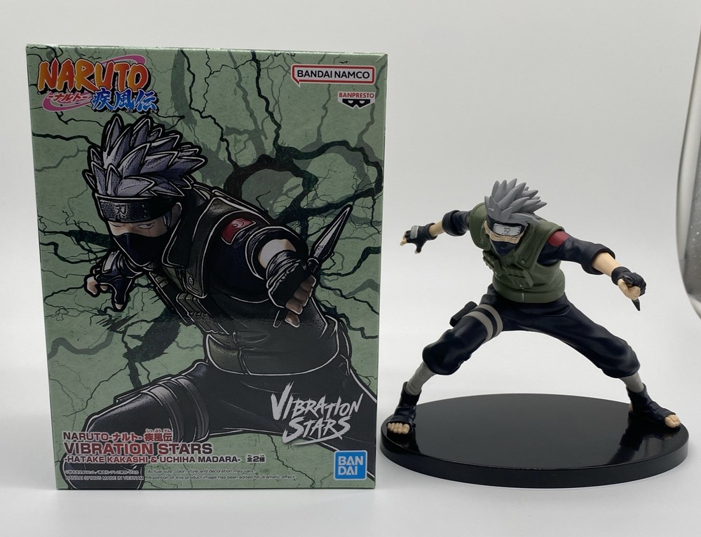 Kakashi Hatake Vibration Stars Figure Naruto Shippuden Statue Banpresto Bandai