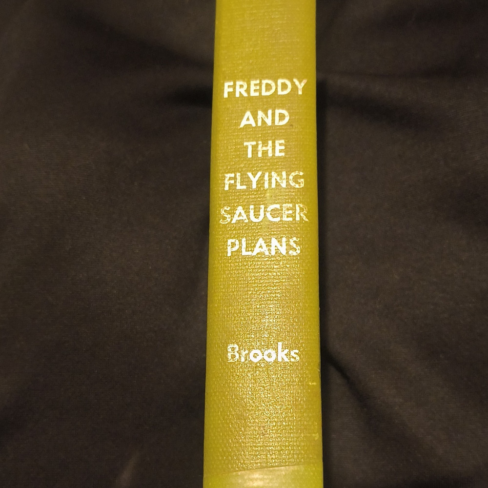 Freddy and the Flying Saucer Plans Walter R. Brooks Illus HC 1957 Knopf