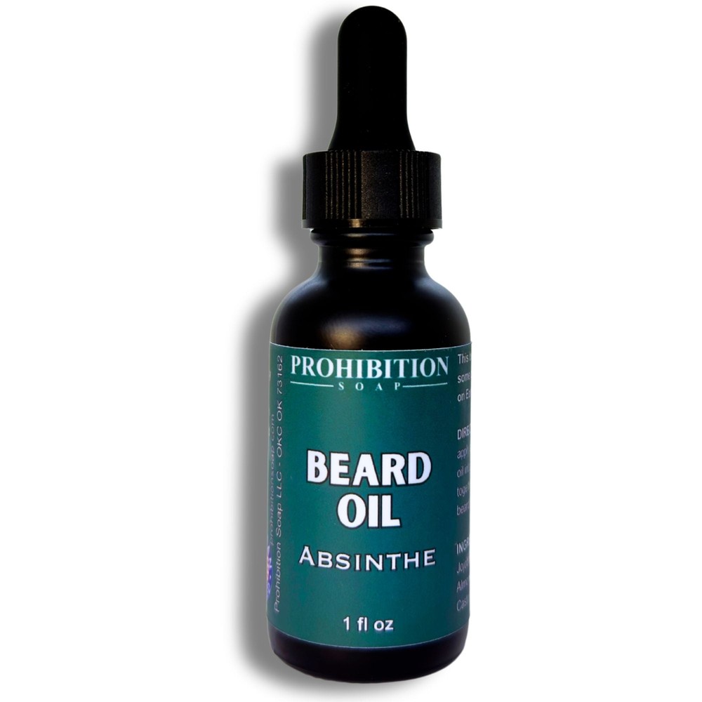 Prohibition Soap Beard Oil | Absinthe | With Organic Jojoba and Argan Oil, Premi-image