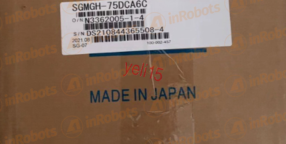NEW YASKAWA SGMGH-75DCA6C SGMGH75DCA6C Servo Motor