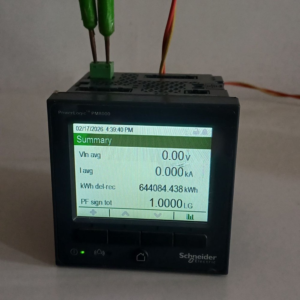 Schneider Electric PM8240 Power Quality Meter, PowerLogic PM8000 Used