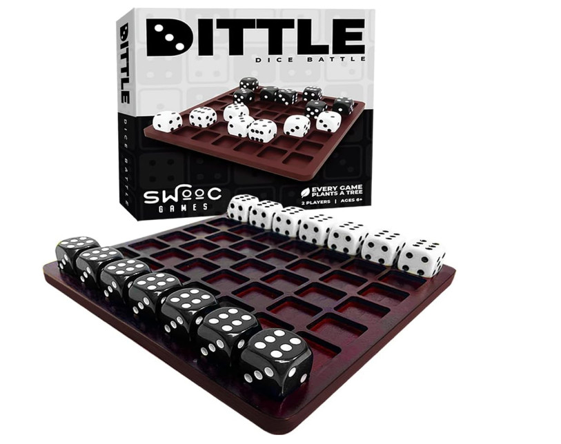 Dittle™- Dice Battle | 2 Player Dice Games for Adults | Adult Board Games for 2