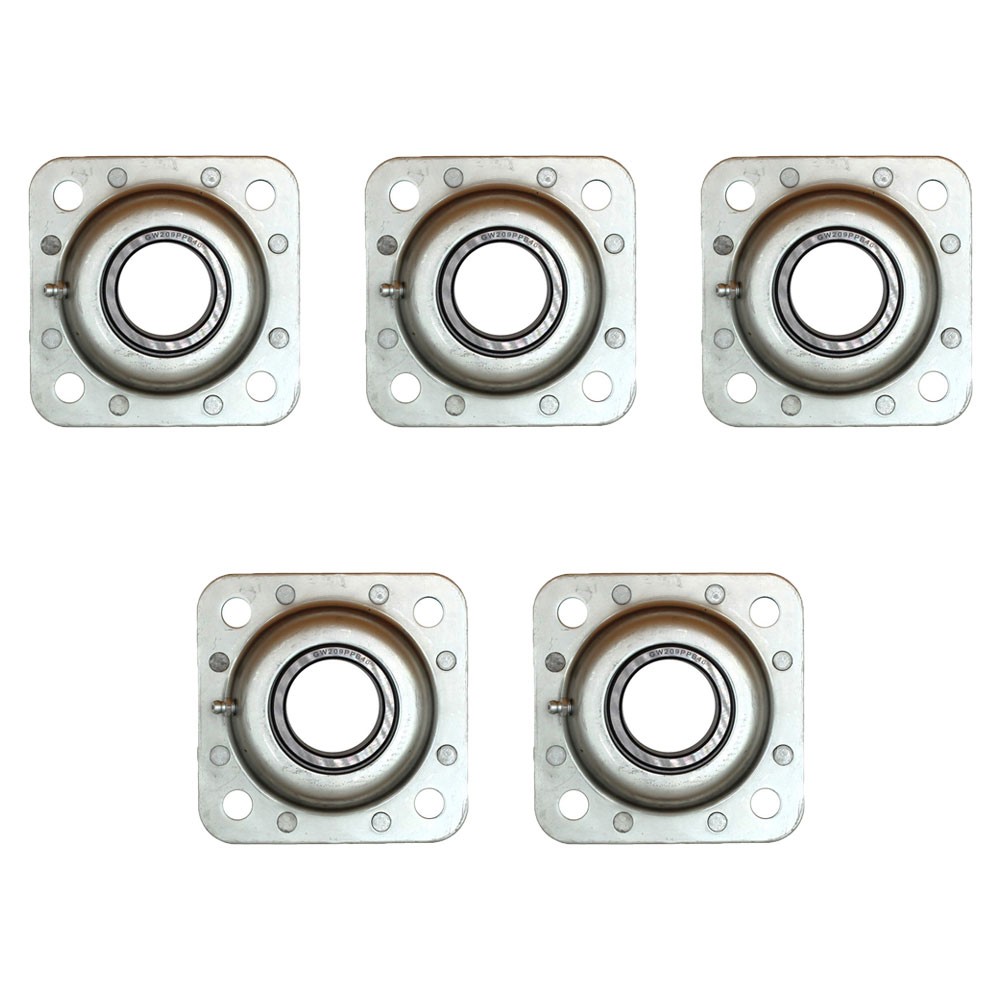 Qty 5: Flanged Disc Bearing Fits Universal Products Replaces FD209RJA