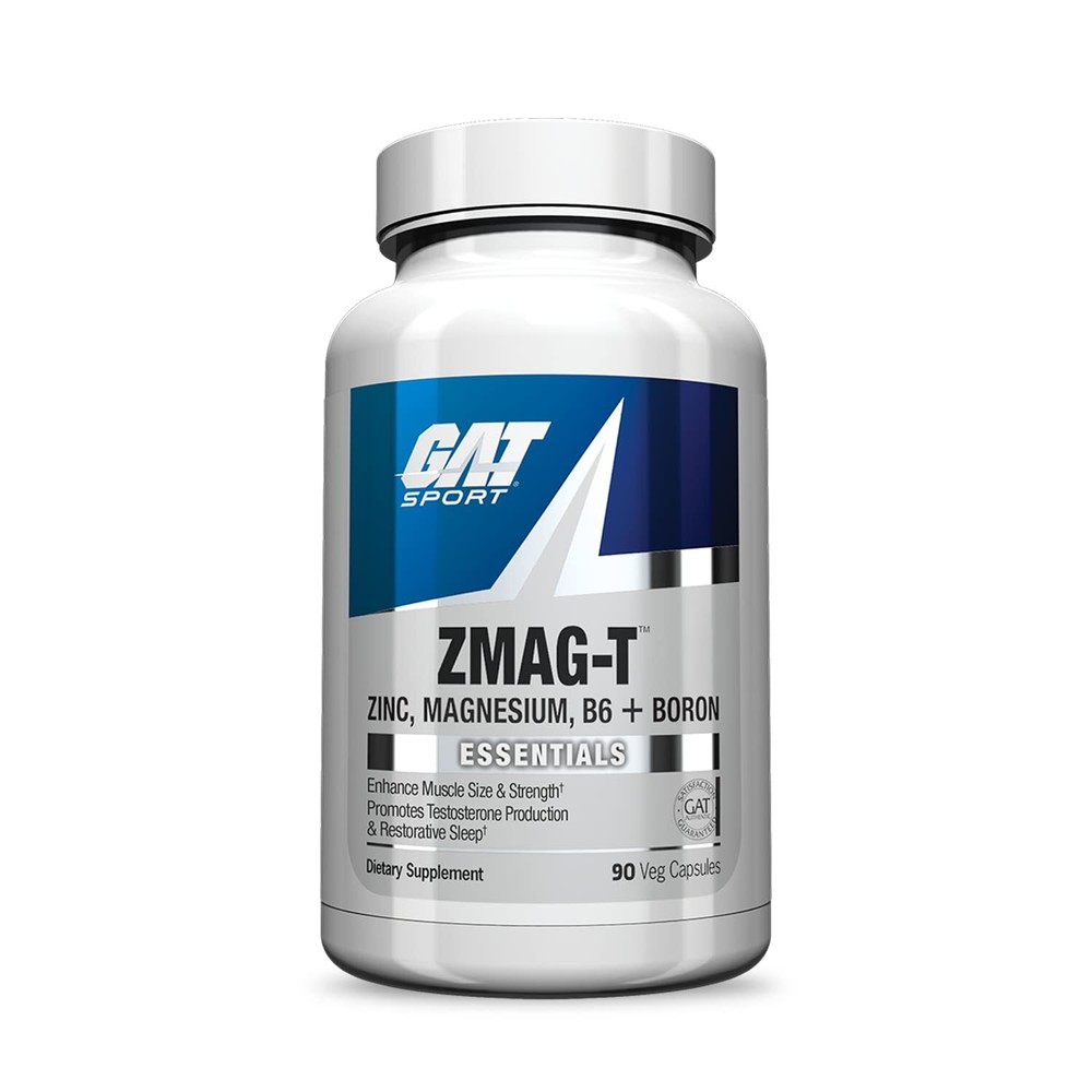Essentials ZMAG-T Zinc, Magnesium, B6 + Boron, 90 Veg Capsules