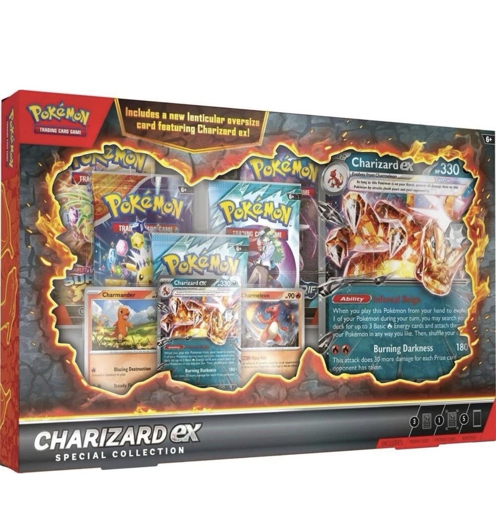 Pokémon TCG Charizard Ex Special Collection Box BRAND NEW SEALED