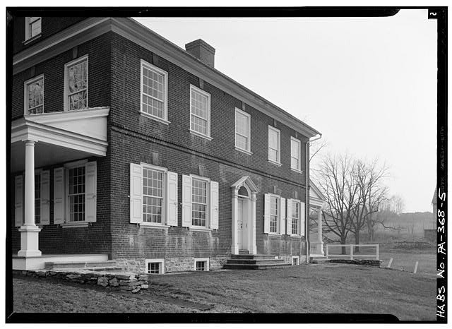 5. ANGLE VIEW OF NORTH (FRONT) ELEVATION - Rockford, Rock Ford Road (West